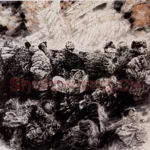 2002年 方增先《家乡板凳龙》国画综合作品图片鉴赏