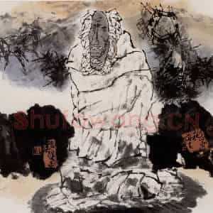 2005年 方增先《破壁图》国画综合作品图片鉴赏