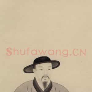 元代 赵孟頫《赵孟頫淮云院记上图之一》国画人物作品图片鉴赏