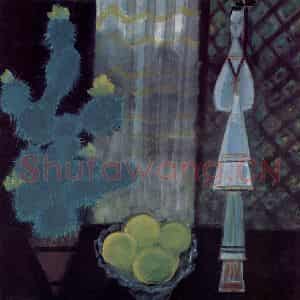 1978年 林风眠《静物》国画人物作品图片鉴赏