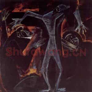 1988年 林风眠《基督》国画人物作品图片鉴赏