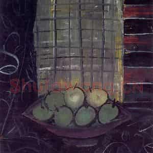 1961年 林风眠《静物》国画综合作品图片鉴赏