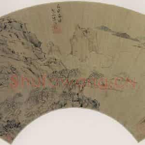明代 陆治《具区春晓图》国画山水作品图片鉴赏