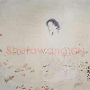 1988年 刘国辉《人体》国画人物作品图片鉴赏