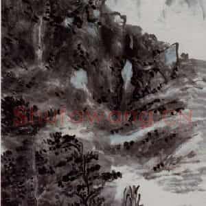 黄宾虹《虔州纪游》国画山水作品图片鉴赏