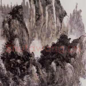 黄宾虹《黄山纪游》国画山水作品图片鉴赏