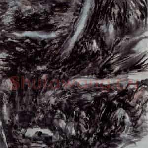 黄宾虹《山水》国画山水作品图片鉴赏