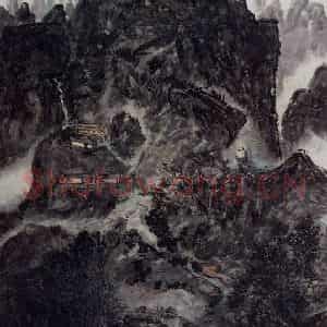 黄宾虹《武夷纪游》国画山水作品图片鉴赏