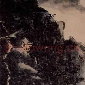 黄宾虹《雁宕纪游》国画山水作品图片鉴赏