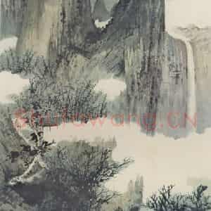 近现代 张大千《雁宕奇观》国画山水作品图片鉴赏