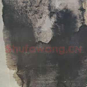 近现代 张大千《泼墨山水》国画山水作品图片鉴赏