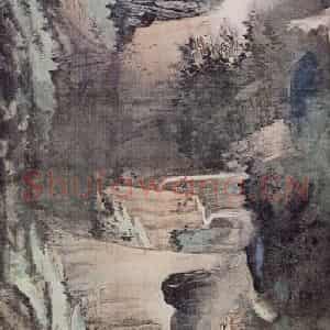 近现代 张大千《长江万里图》国画山水作品图片鉴赏