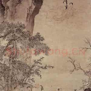 元代 张渥《瑶池仙庆》国画人物作品图片鉴赏