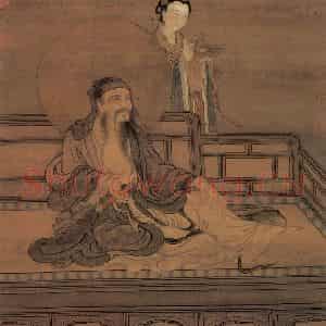 宋代 宋人《维摩图》国画人物作品图片鉴赏
