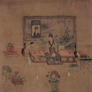 宋代 宋人《人物》国画人物作品图片鉴赏