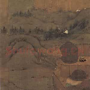 宋代 李唐《文姬归汉图》国画综合作品图片鉴赏
