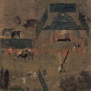 宋代 李唐《文姬归汉图》国画综合作品图片鉴赏