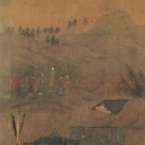 宋代 李唐《文姬归汉图》国画综合作品图片鉴赏