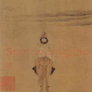 晚唐 胡瑰《回猎图》国画综合作品图片鉴赏
