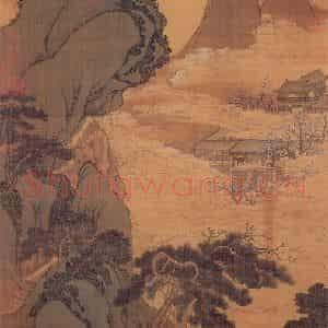 清代 吴历《梅花山馆》国画花鸟作品图片鉴赏