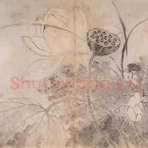 清代 恽寿平《写生墨妙》国画花鸟作品图片鉴赏