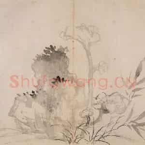 清代 恽寿平《写生墨妙》国画花鸟作品图片鉴赏