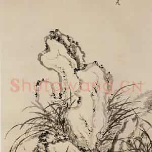 清代 钱载《写玉田词意》国画花鸟作品图片鉴赏