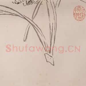 清代 传綮《写生》国画花鸟作品图片鉴赏