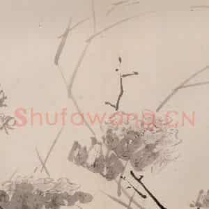 清代 传綮《写生》国画花鸟作品图片鉴赏