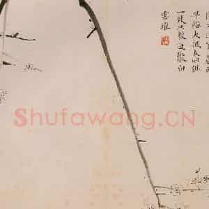 清代 传綮《写生》国画花鸟作品图片鉴赏