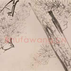 清代 传綮《写生》国画花鸟作品图片鉴赏