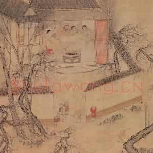 明代 钱贡《太平春色》国画综合作品图片鉴赏