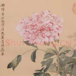 清朝 恽寿平《摹古》国画花鸟作品图片鉴赏
