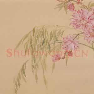 清朝 恽寿平《摹古》国画花鸟作品图片鉴赏
