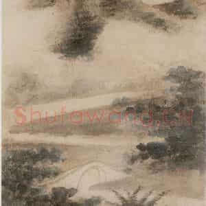 清代 王翚《墨迹(十二开)》国画山水设色作品图片鉴赏