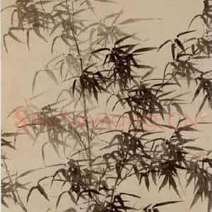 明朝 夏昶《清风高节图》国画山水作品图片鉴赏