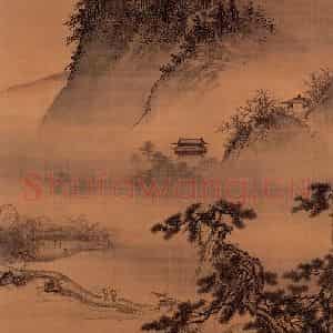 明朝 戴进《春游晚归》国画综合作品图片鉴赏
