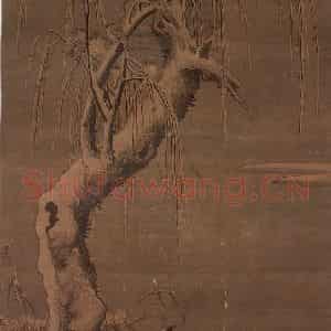 明代 吕纪《雪景翎毛》国画花鸟作品图片鉴赏