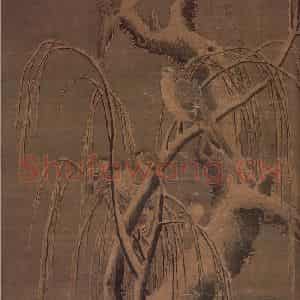 明代 吕纪《雪景翎毛》国画花鸟作品图片鉴赏