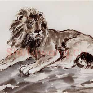 现代 徐悲鸿《动物册页》国画综合作品图片鉴赏