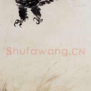 现代 徐悲鸿《飞鹰图》国画综合作品图片鉴赏