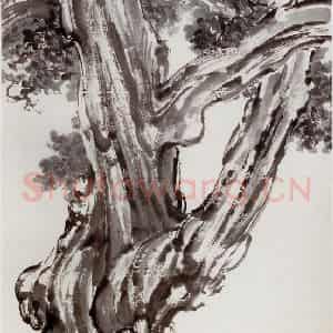 现代 徐悲鸿《夏日》国画综合作品图片鉴赏