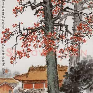 20世纪60年代 钱松岩《广州农讲所》国画综合作品图片鉴赏