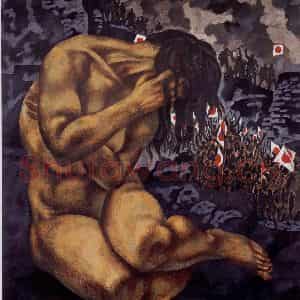 1982年 许勇《南京》国画人物作品图片鉴赏