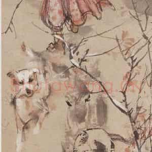 1994年 黄胄《赶驴》国画综合作品图片鉴赏