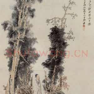 张大千《许掾出游图》国画综合作品图片鉴赏
