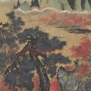 胡佩衡《漓江秋云》国画山水作品图片鉴赏