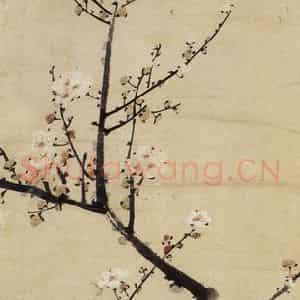 1949年 董寿平《香中别有韵》国画花鸟写意作品图片鉴赏