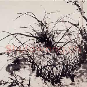1986年 董寿平《清香度竹》国画花鸟写意作品图片鉴赏