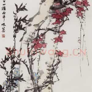1962年 郭味蕖《胜似春光》国画花鸟写意作品图片鉴赏